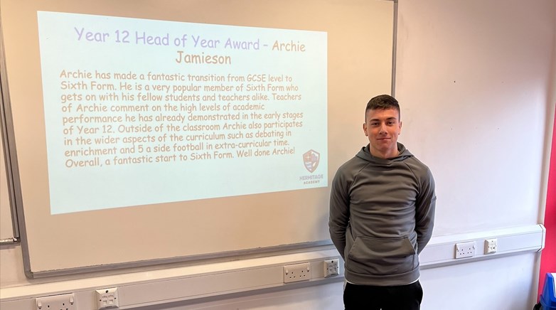 HOY Feb - Archie, Year 12