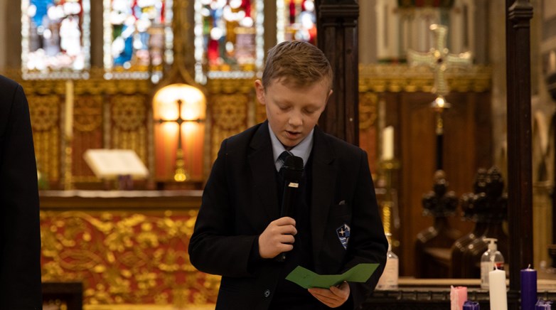 Year 7 Christmas service