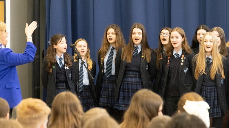 Y7 celebration assembly 