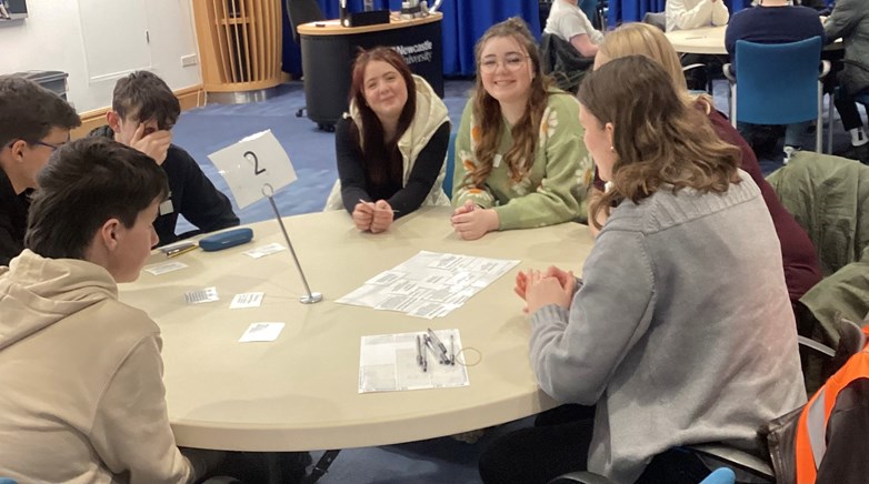 visit to Newcastle uni