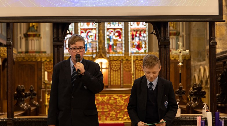 Year 7 Christmas service