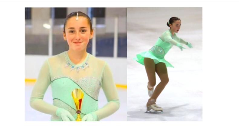 Caitlin Y10 ice skating
