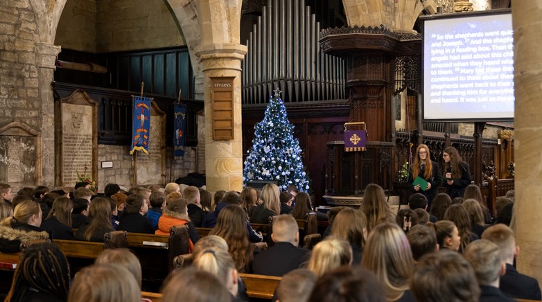 Year 7 Christmas service