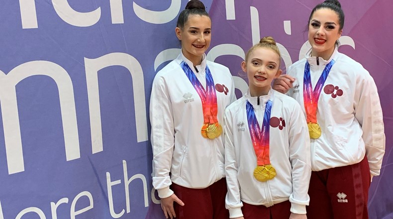 Ella wins gold