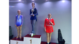 Caitlin ice skating