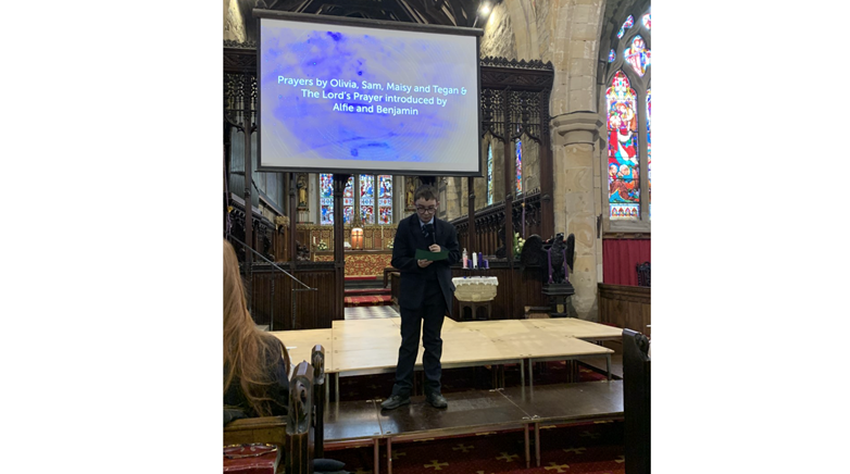 Year 7 Christmas service