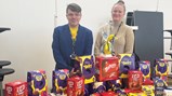 Over £1500 raised for UNICEF and Red Cross