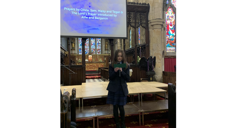 Year 7 Christmas service